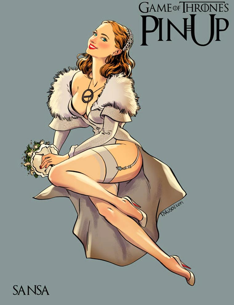 Game of Thrones : découvrez les héroines version pin-up #6