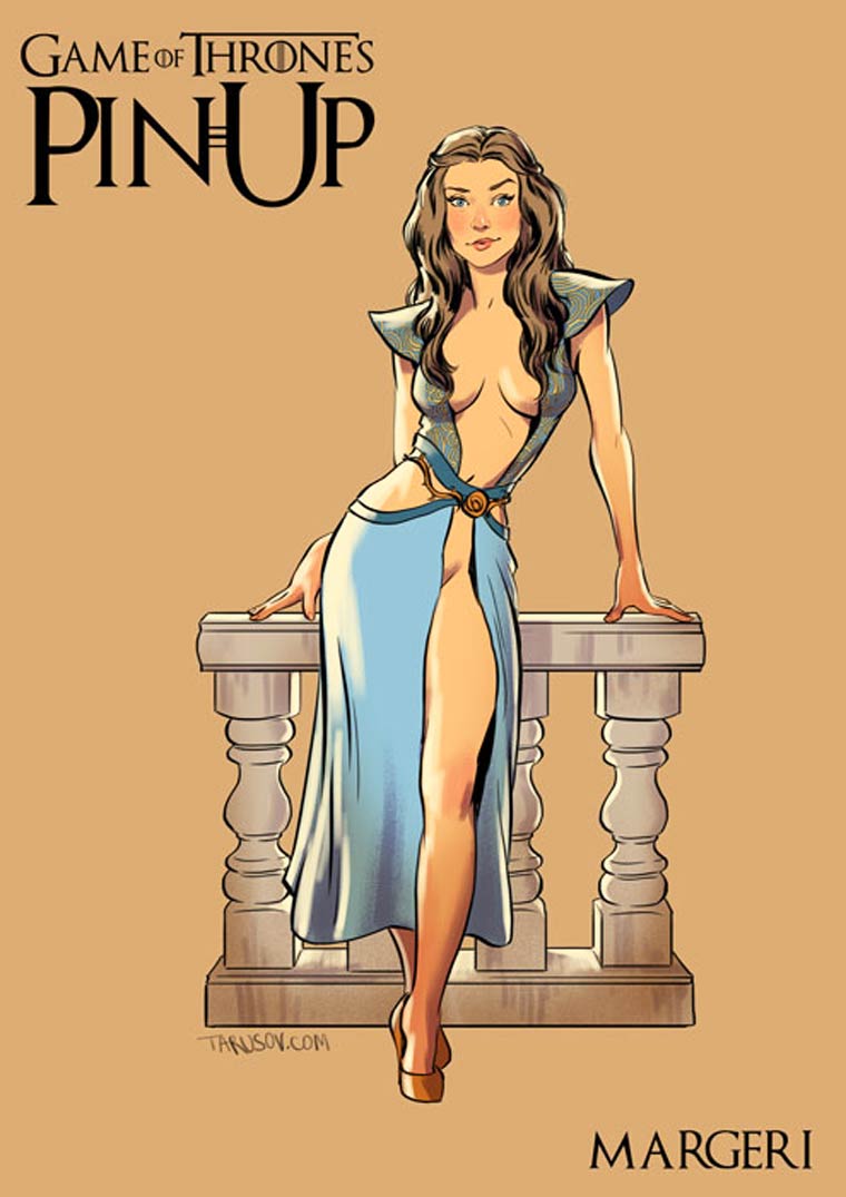 Game of Thrones : découvrez les héroines version pin-up #4