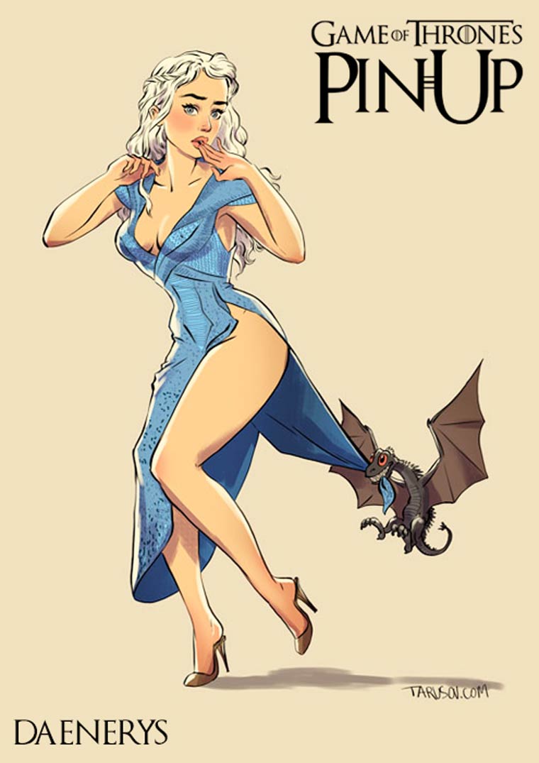 Game of Thrones : découvrez les héroines version pin-up #13