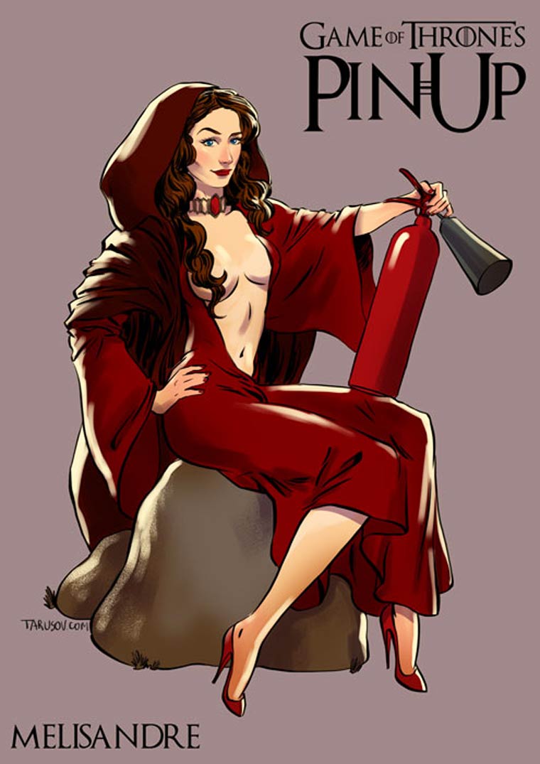 Game of Thrones : découvrez les héroines version pin-up #12