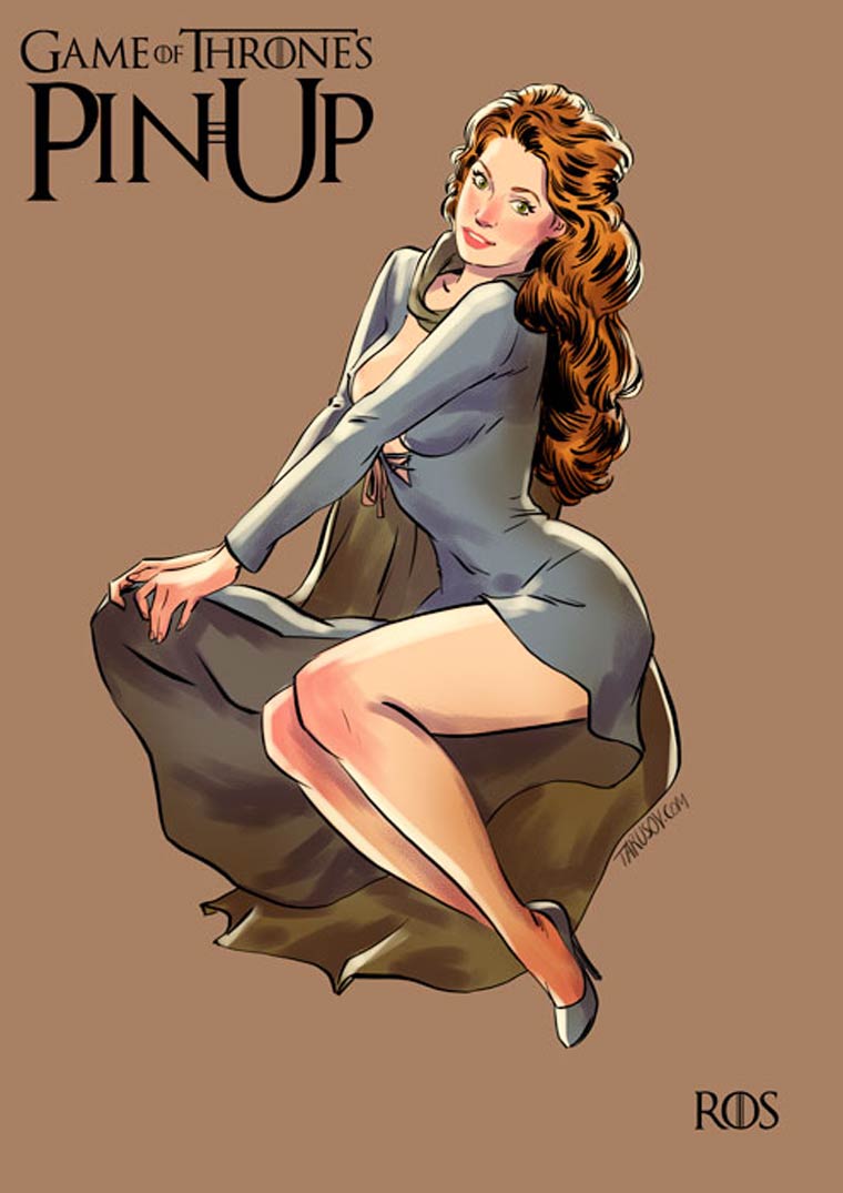 Game of Thrones : découvrez les héroines version pin-up #5