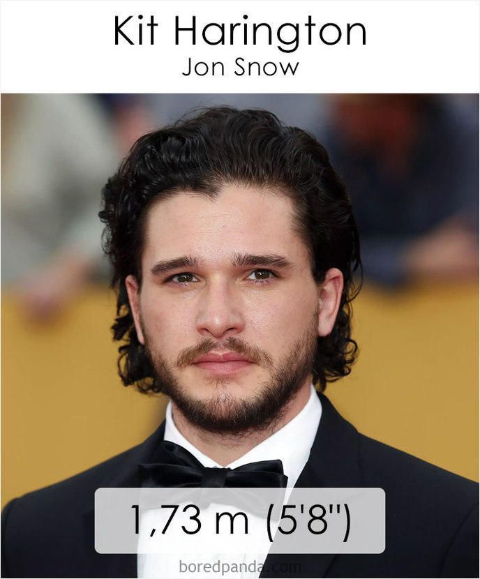 Game Of Thrones : découvrez les tailles des acteurs #15