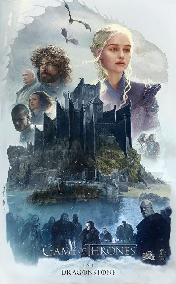 Game Of Thrones : des affiches pour chaque épisode de la Saison 7