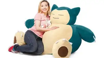 Pokémon : un coussin géant Ronflex
