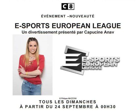 Capucine Anav (TPMP) va présenter une émission d’eSport sur C8