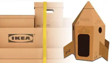 IKEA : Transformez vos cartons en navettes spatiales