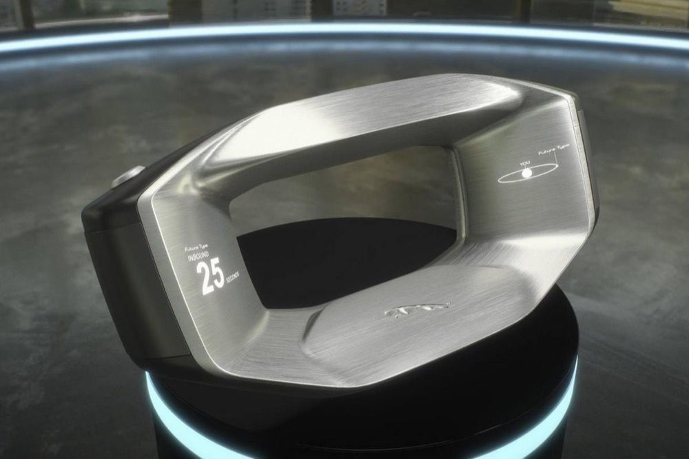 Jaguar imagine un volant équipé d’une intelligence artificielle