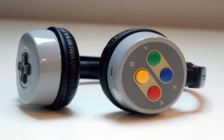 Un casque audio au design de Super Nintendo #2