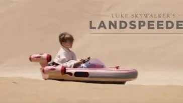 Star Wars : un mini Landspeeder électrique chez Toys R Us