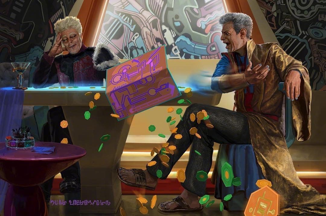 Thor Ragnarok : saviez-vous que le Grandmaster et le Collectionneur étaient frères ? #6