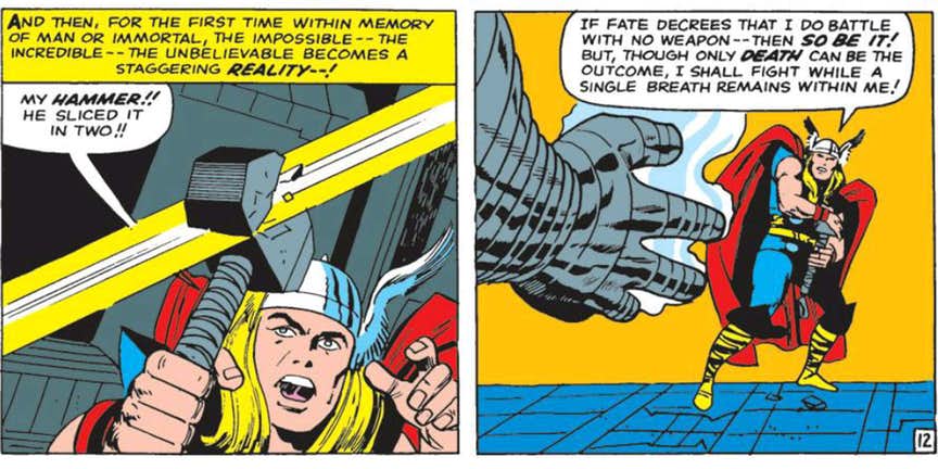 Thor Ragnarok : Mjolnir à déjà été détruit et réparé 6 fois #8