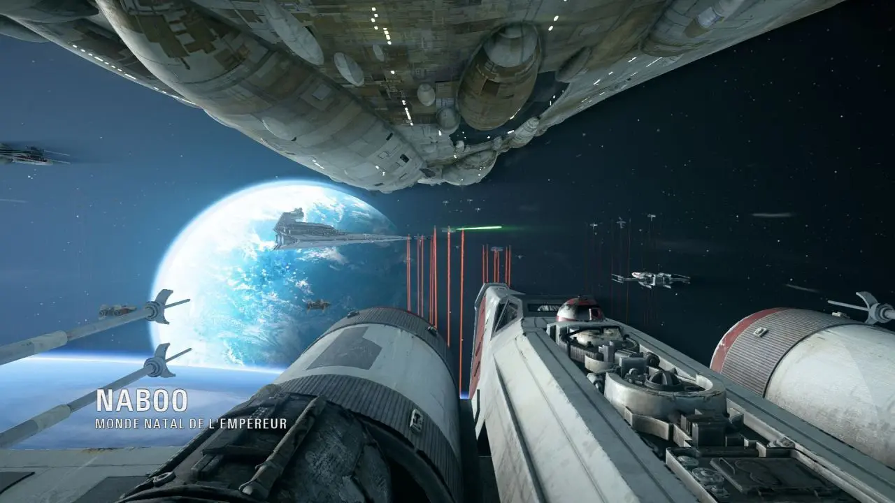 Star wars battlefront II footage