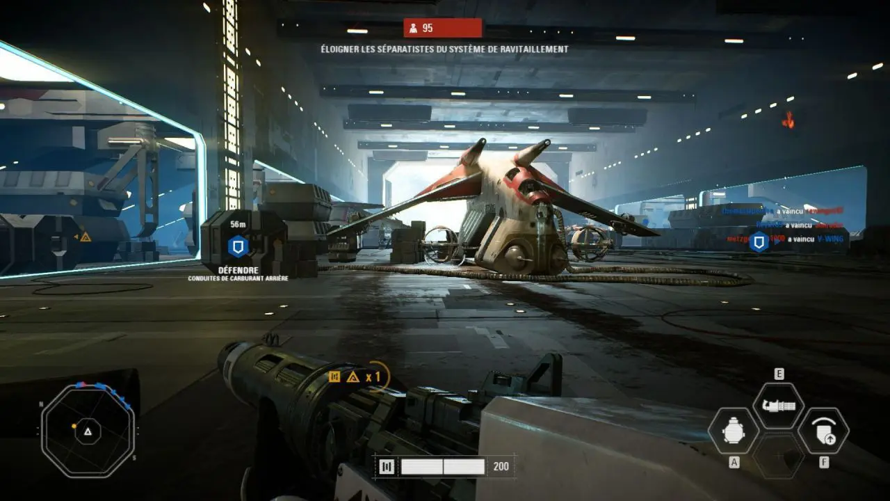 Star wars battlefront II footage