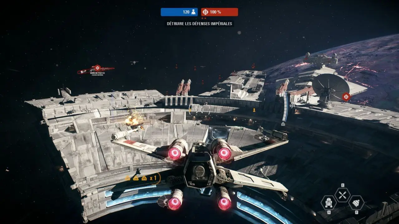 Star wars battlefront II footage