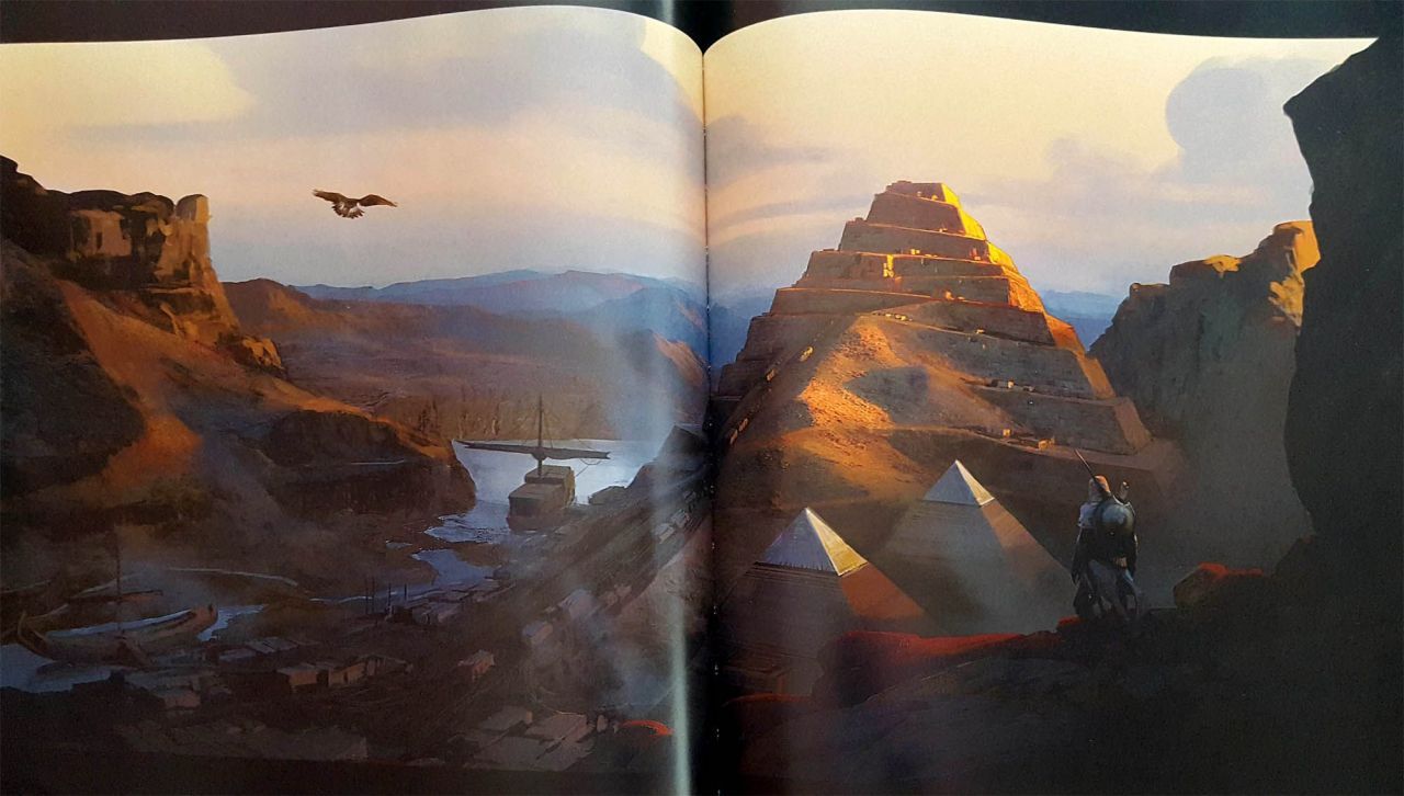 Tout l’art de Assasin’s Creed Origin’s : un superbe artbook sur l’univers graphique du jeu #7