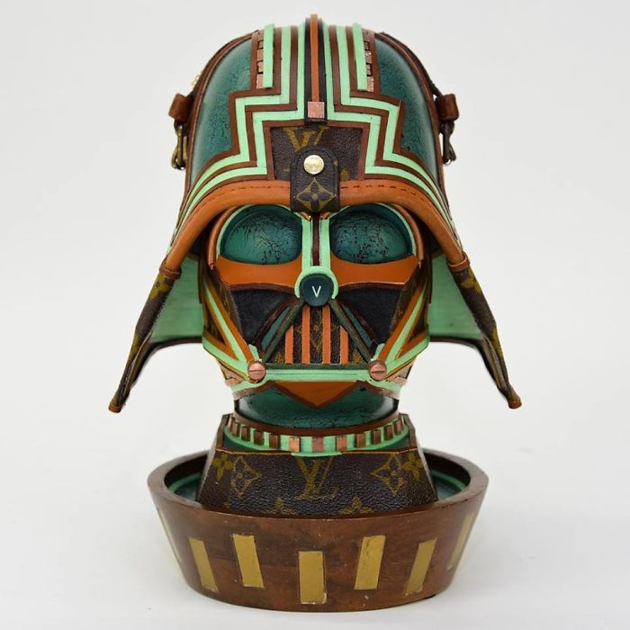 Des sculptures Star Wars fabriquées avec des sacs Louis Vuitton #6