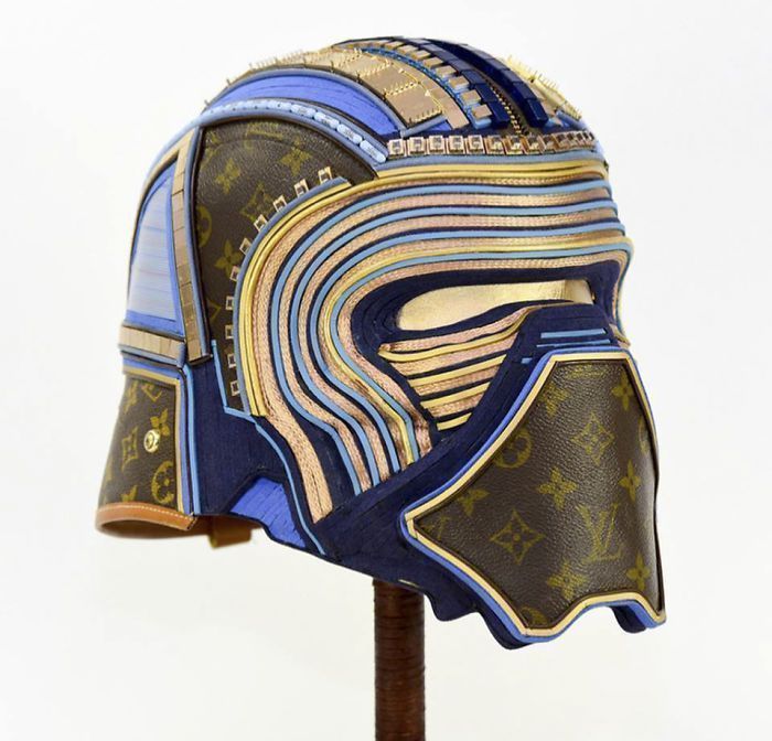 Des sculptures Star Wars fabriquées avec des sacs Louis Vuitton #4