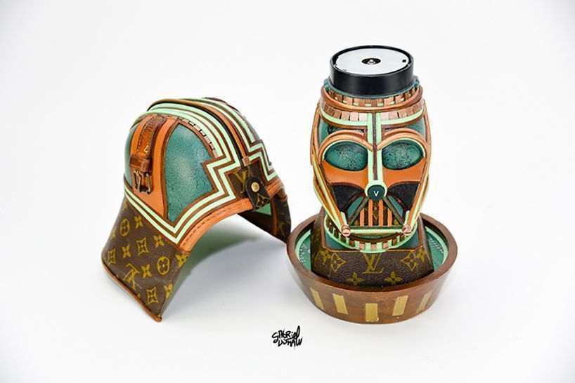Des sculptures Star Wars fabriquées avec des sacs Louis Vuitton #8