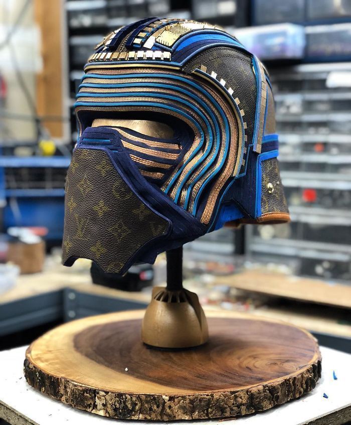 Des sculptures Star Wars fabriquées avec des sacs Louis Vuitton #5