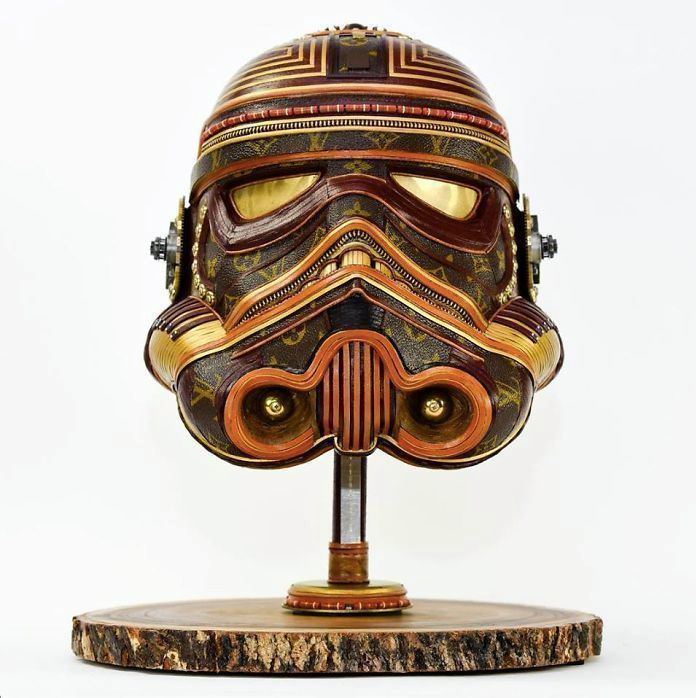 Des sculptures Star Wars fabriquées avec des sacs Louis Vuitton #17