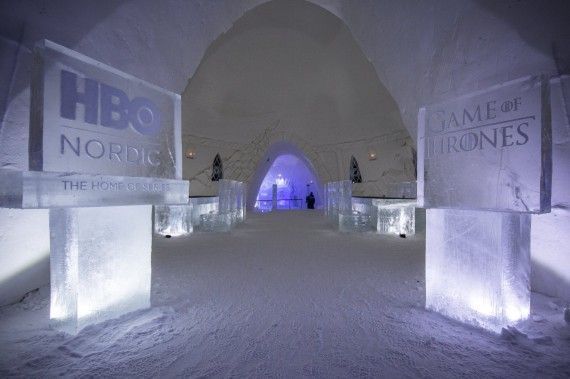 Game Of Thrones : un hôtel de de glace a ouvert en Finlande