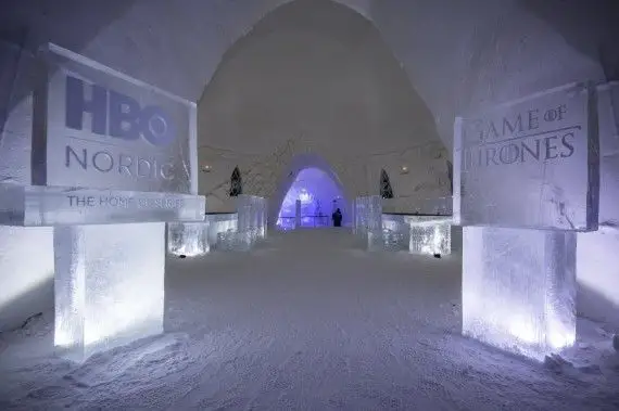 Game Of Thrones : un hôtel de de glace a ouvert en Finlande
