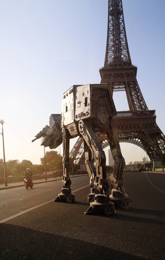 Star Wars : le Faucon Millenium s’est posé à Paris #5