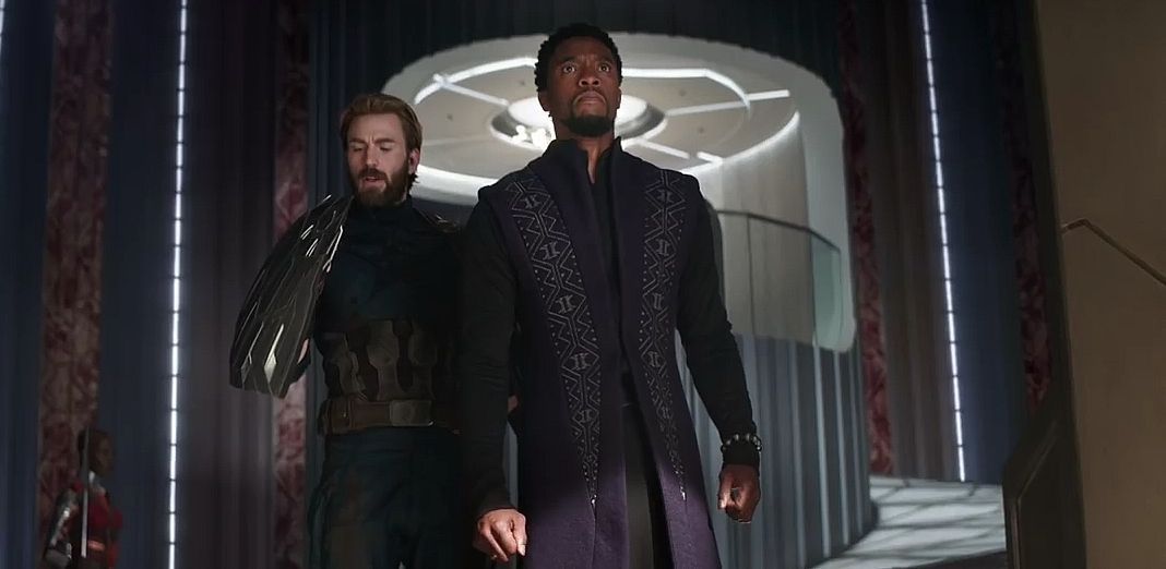 L’étrange bouclier de Captain America dans la bande annonce Avengers Infinity War #3