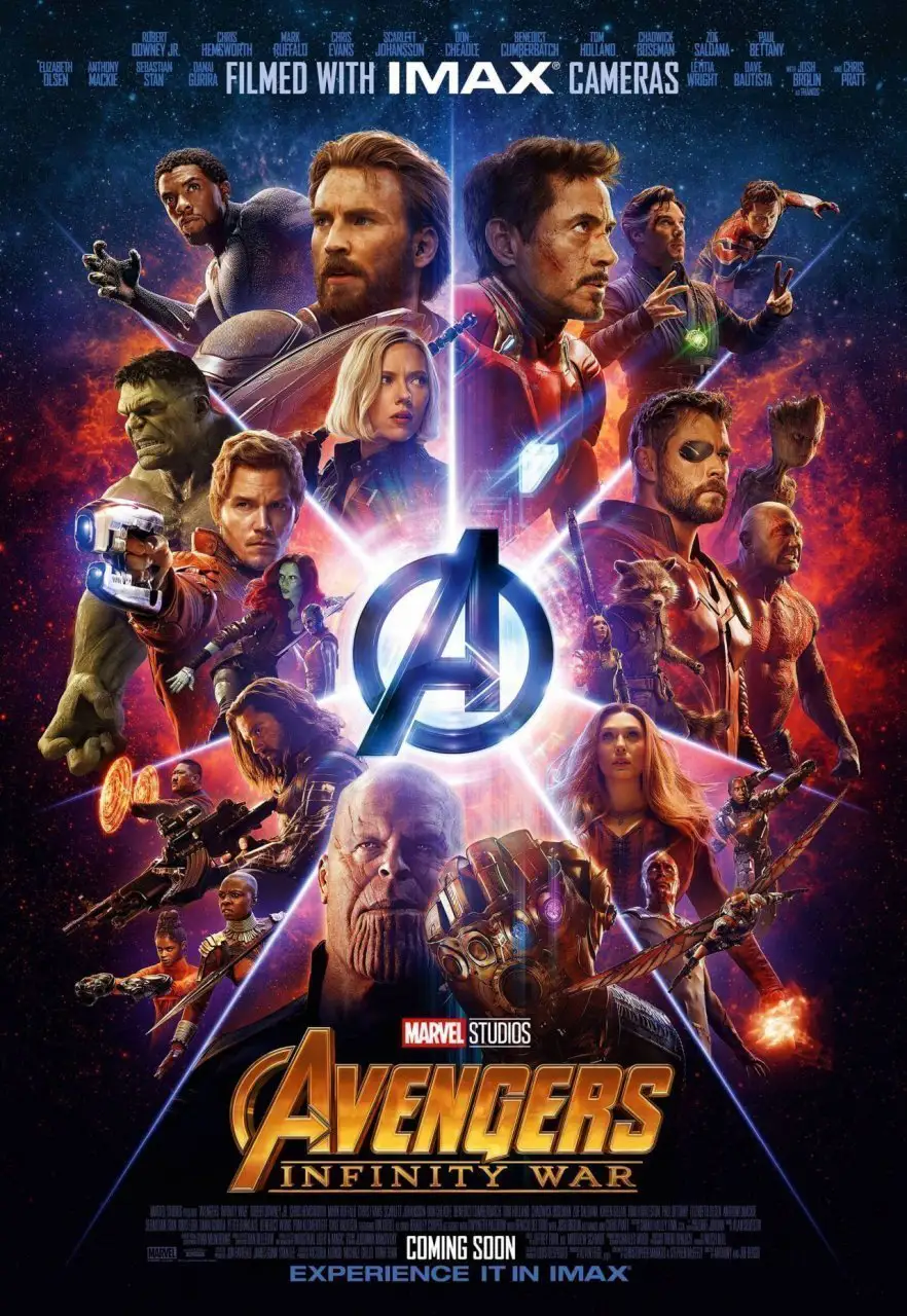 Ant Man est sur l’affiche IMAX d’Avengers Infinity War
