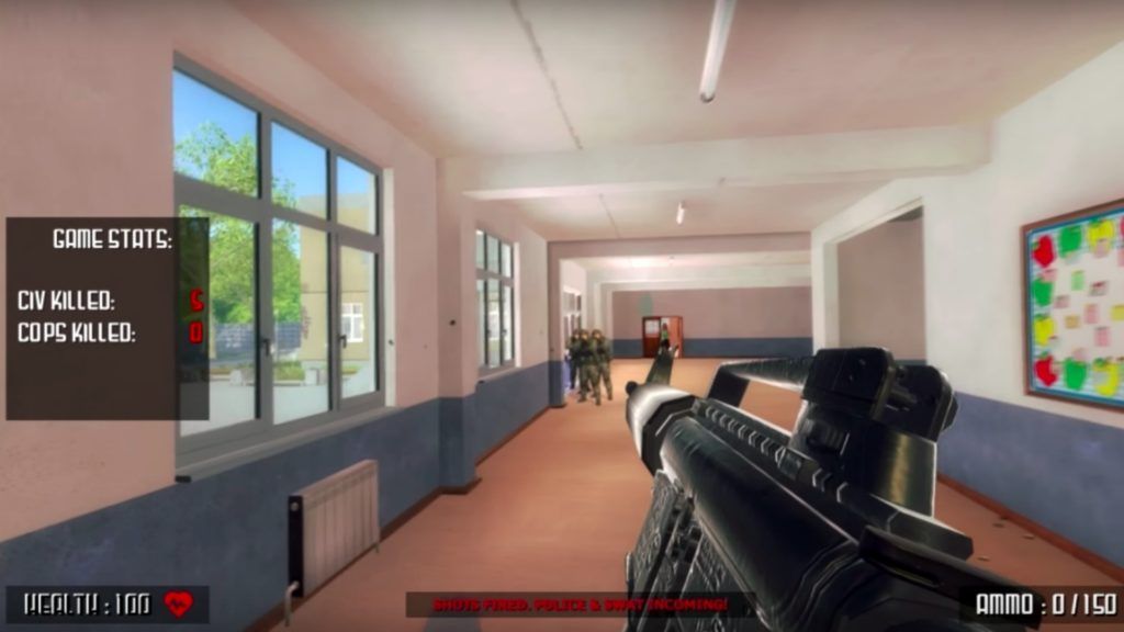 Active Shooter : incarnez un tireur fou au milieu d’une école dans ce FPS trash et violent