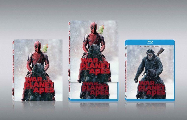 Deadpool détourne les jaquettes de films cultes #4