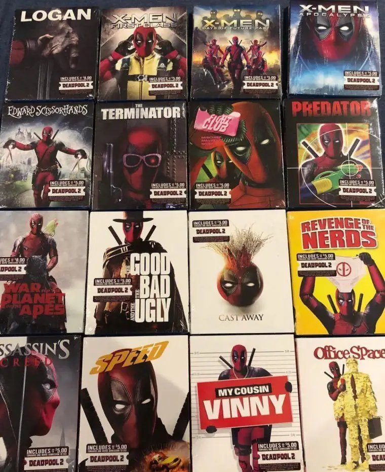 Deadpool détourne les jaquettes de films cultes #9
