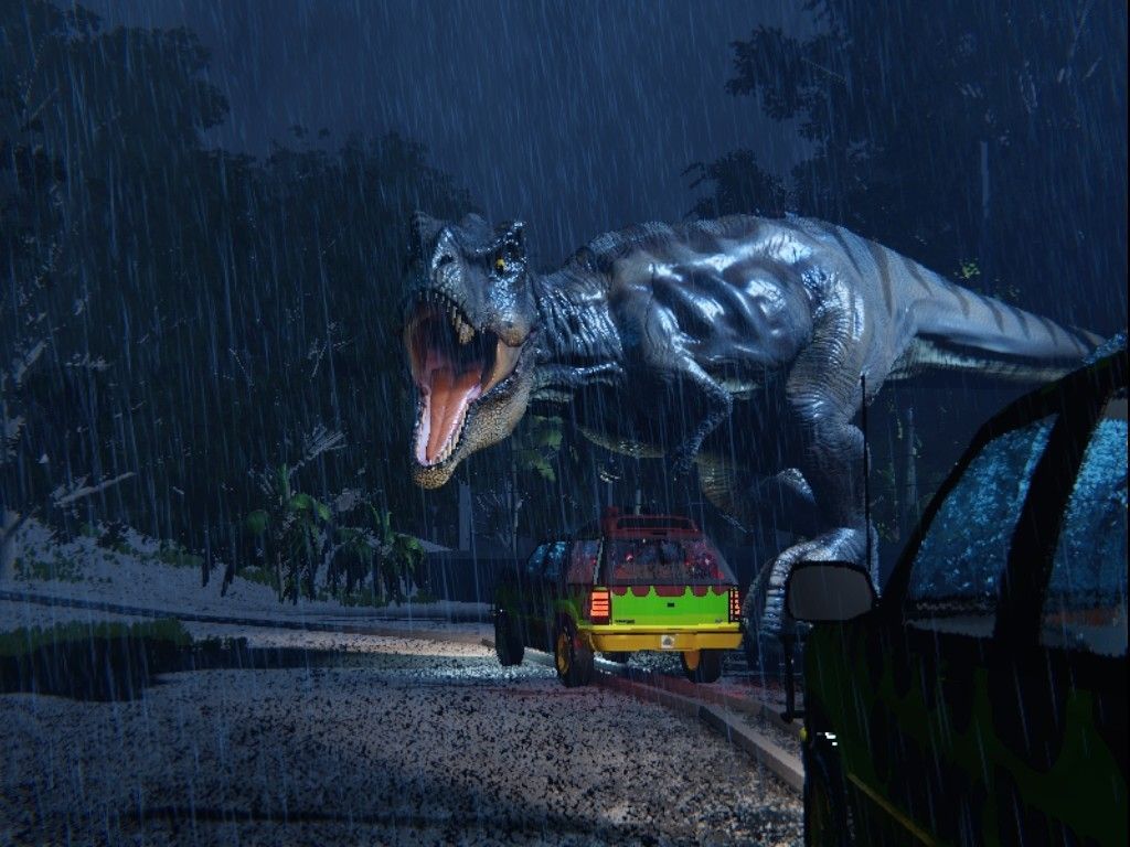 Jurassic Park VR : la scène du T-Rex recréée par un fan