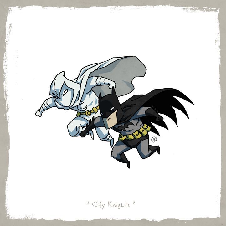 Les super-héros Marvel et leurs équivalents DC Comics en versions miniatures #11