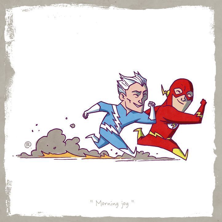 Les super-héros Marvel et leurs équivalents DC Comics en versions miniatures #16