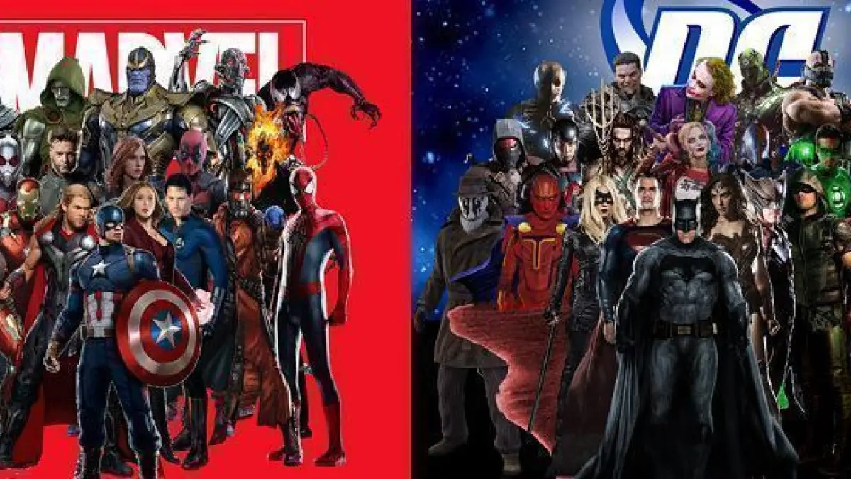 Quels sont les équivalents des Super-Héros Marvel et DC Comics ?