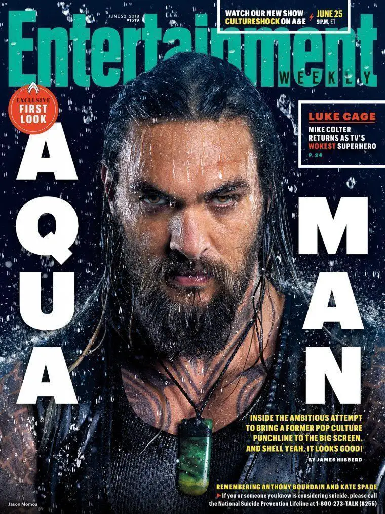 Aquaman se dévoile dans une série de visuels inédits