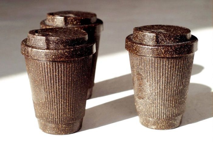 Des tasses de café écologiques fabriquées avec du marc de café #7