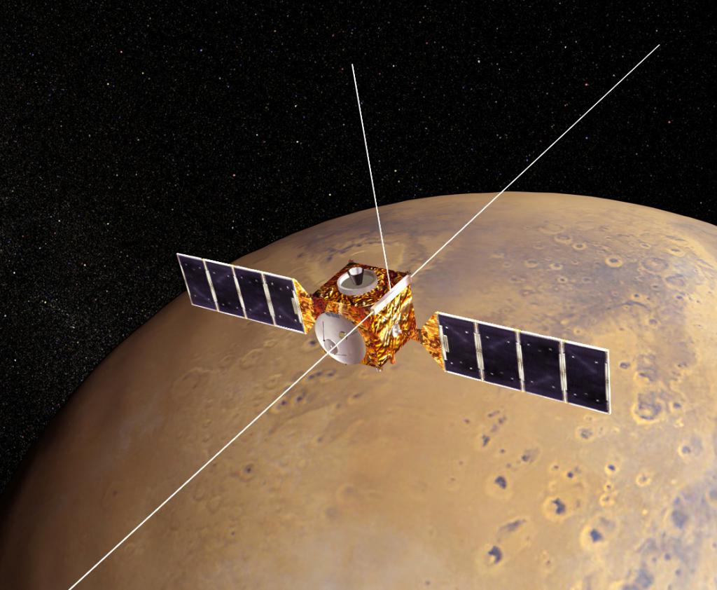 Un lac d’eau liquide découvert sous la surface de Mars #3