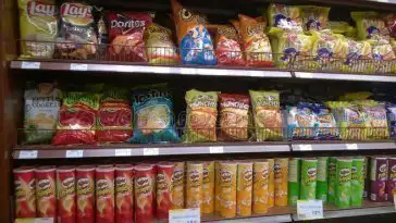 Les paquets de chips contiennent en moyenne 43% d’air