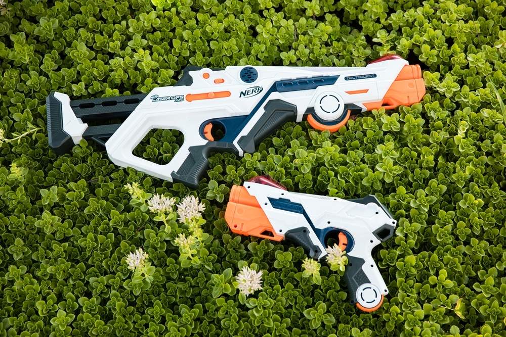 Nerf lance un fusil laser connecté à votre smartphone