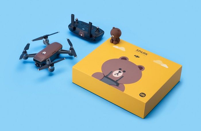 Line Friends Brown : DJI lance un drone tout mignon en forme d’ourson
