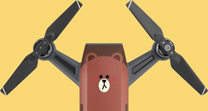 Line Friends Brown : DJI lance un drone tout mignon en forme d’ourson #2