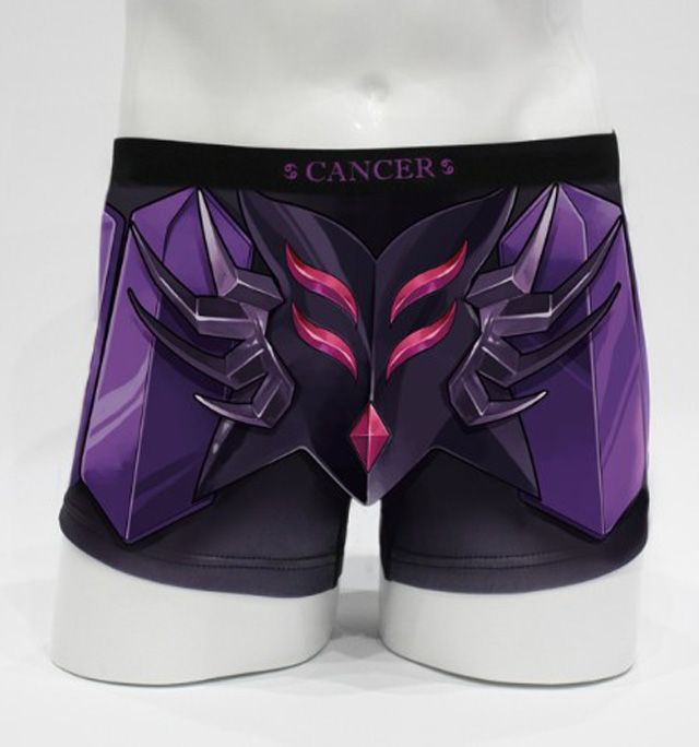 Saint Seya : deux collections de boxers inspirées des armures d’or #2
