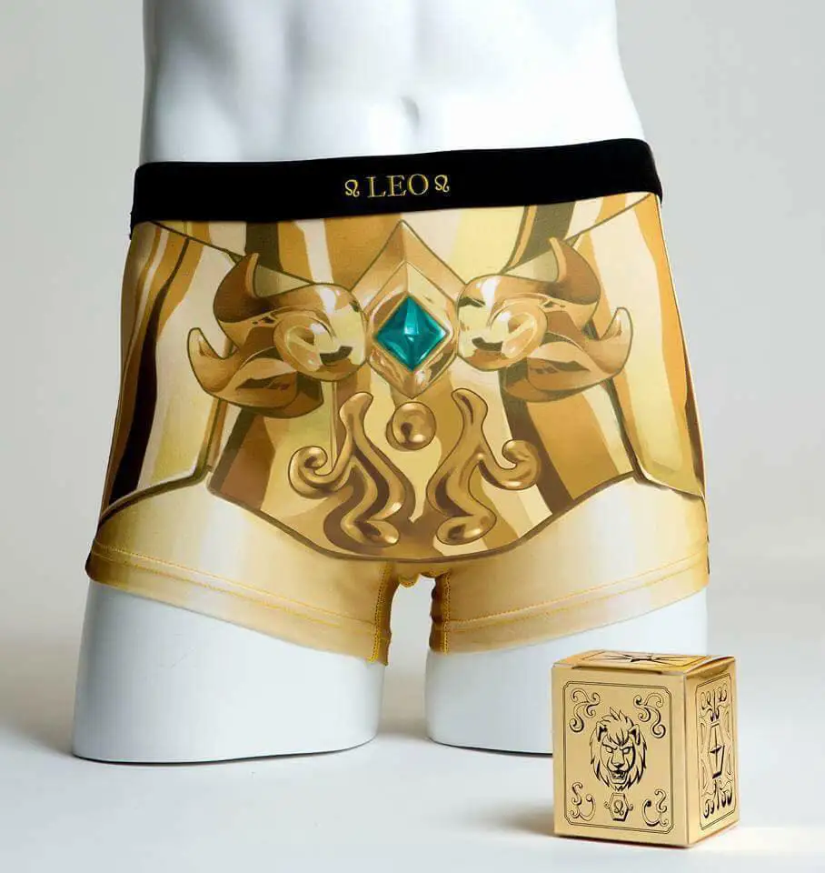 Saint Seya : deux collections de boxers inspirées des armures d’or #3