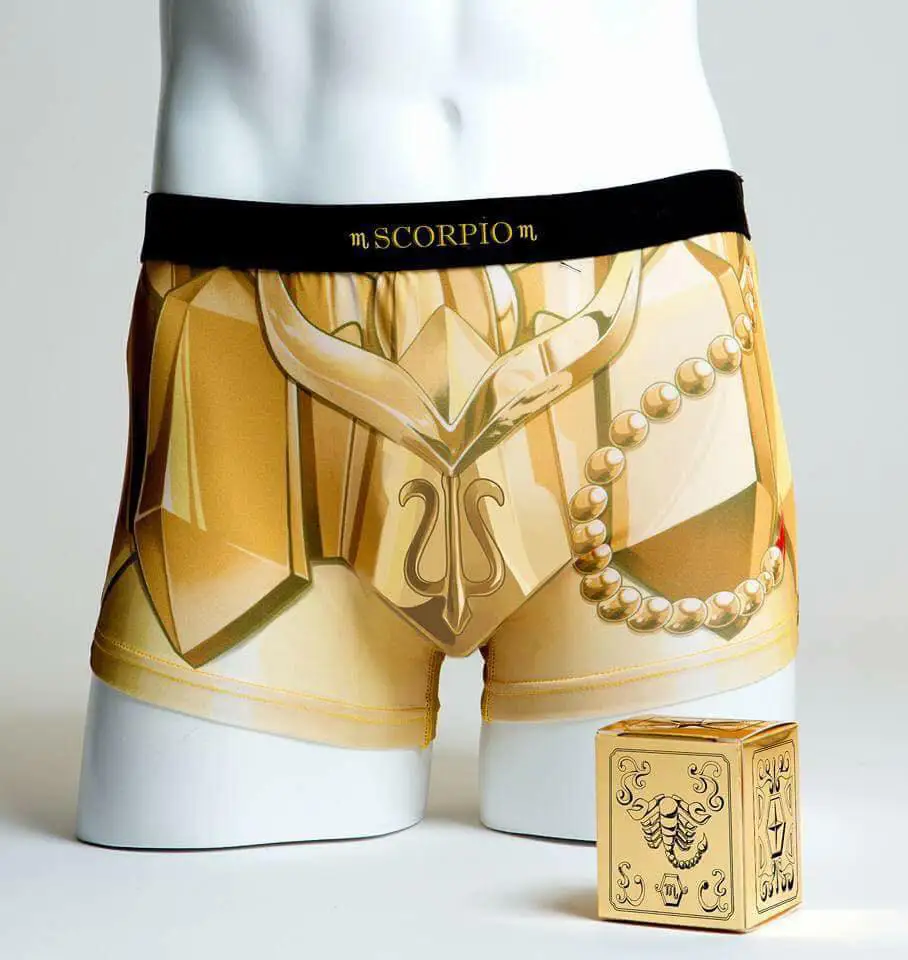 Saint Seya : deux collections de boxers inspirées des armures d’or #4