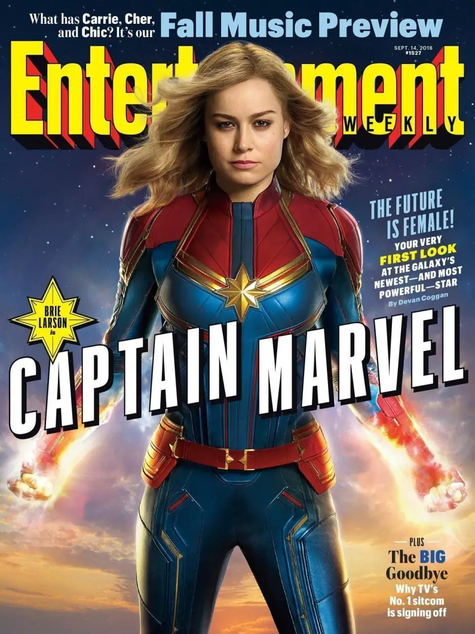 Captain Marvel : une avalanche de photos officielles dévoilées