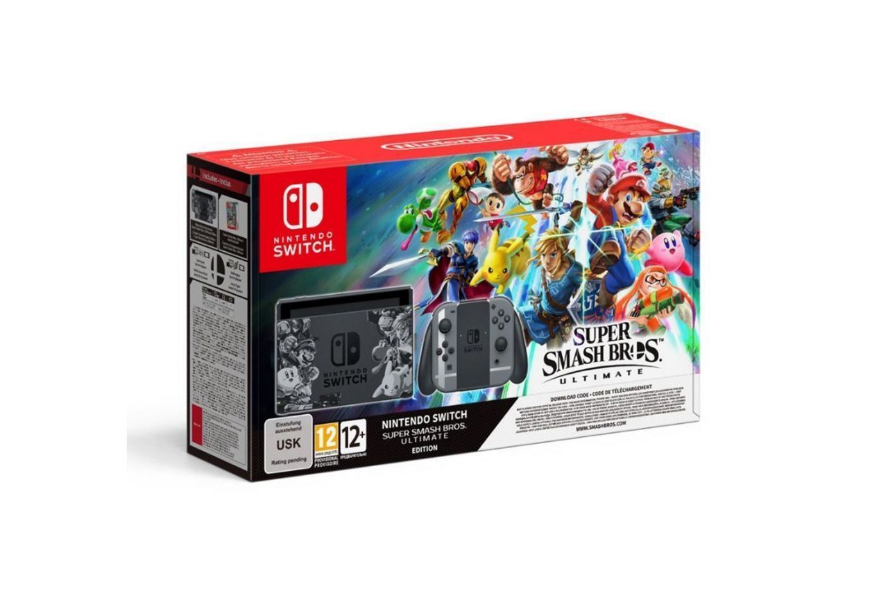 Nintendo Switch : un pack aux couleurs de Super Smash Bros Ultimate annoncé