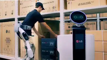 LG dévoile un exosquelette pour aider les travailleurs