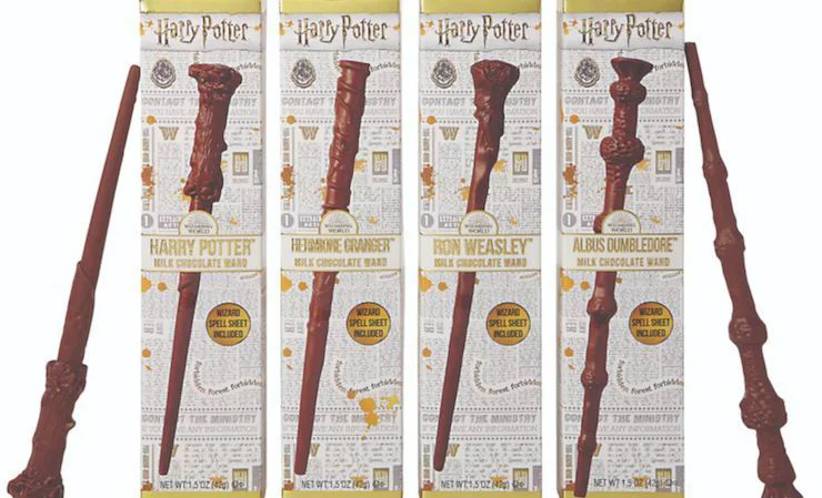 Harry Potter : des baguettes magiques reproduites en chocolat #2
